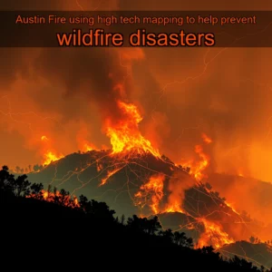 Read more about the article Austin Fire using high  tech mapping to help prevent wildfire disasters