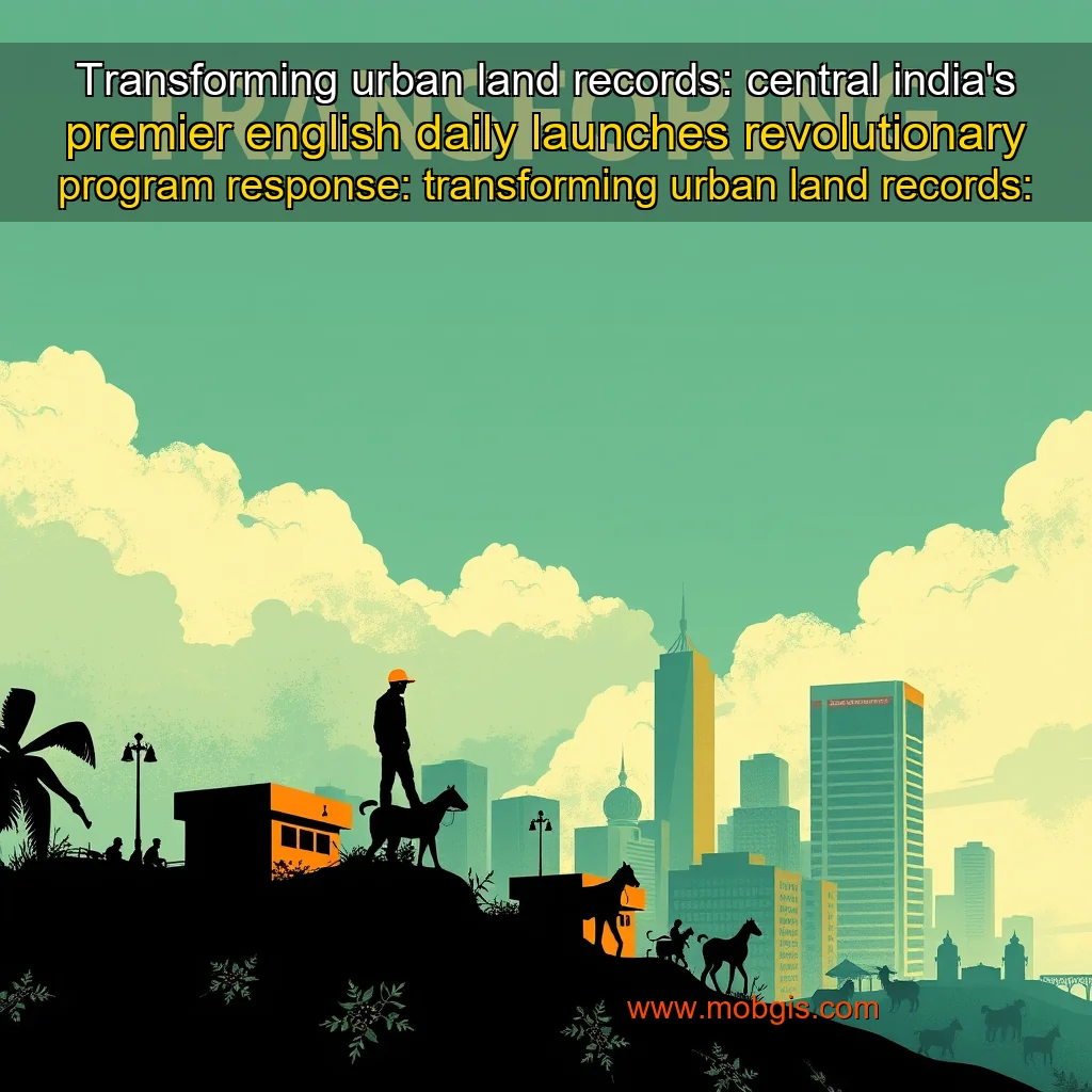 Read more about the article Transforming urban land records: central india’s premier english daily launches revolutionary program


 response: transforming urban land records: central india’s premier english daily launches revolutionary program!