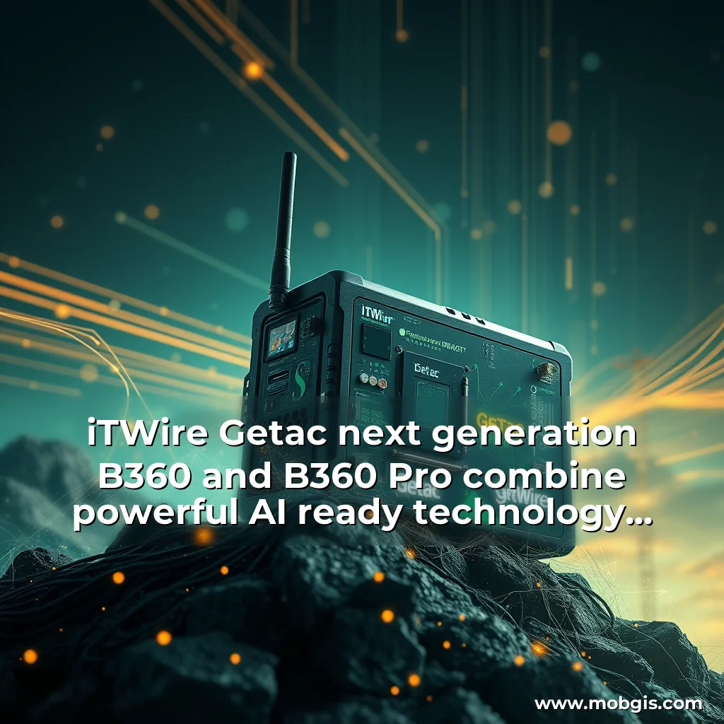 Read more about the article iTWire  Getac next  generation B360 and B360 Pro combine powerful AI  ready technology with fully rugged reliability for exceptional versatility and performance