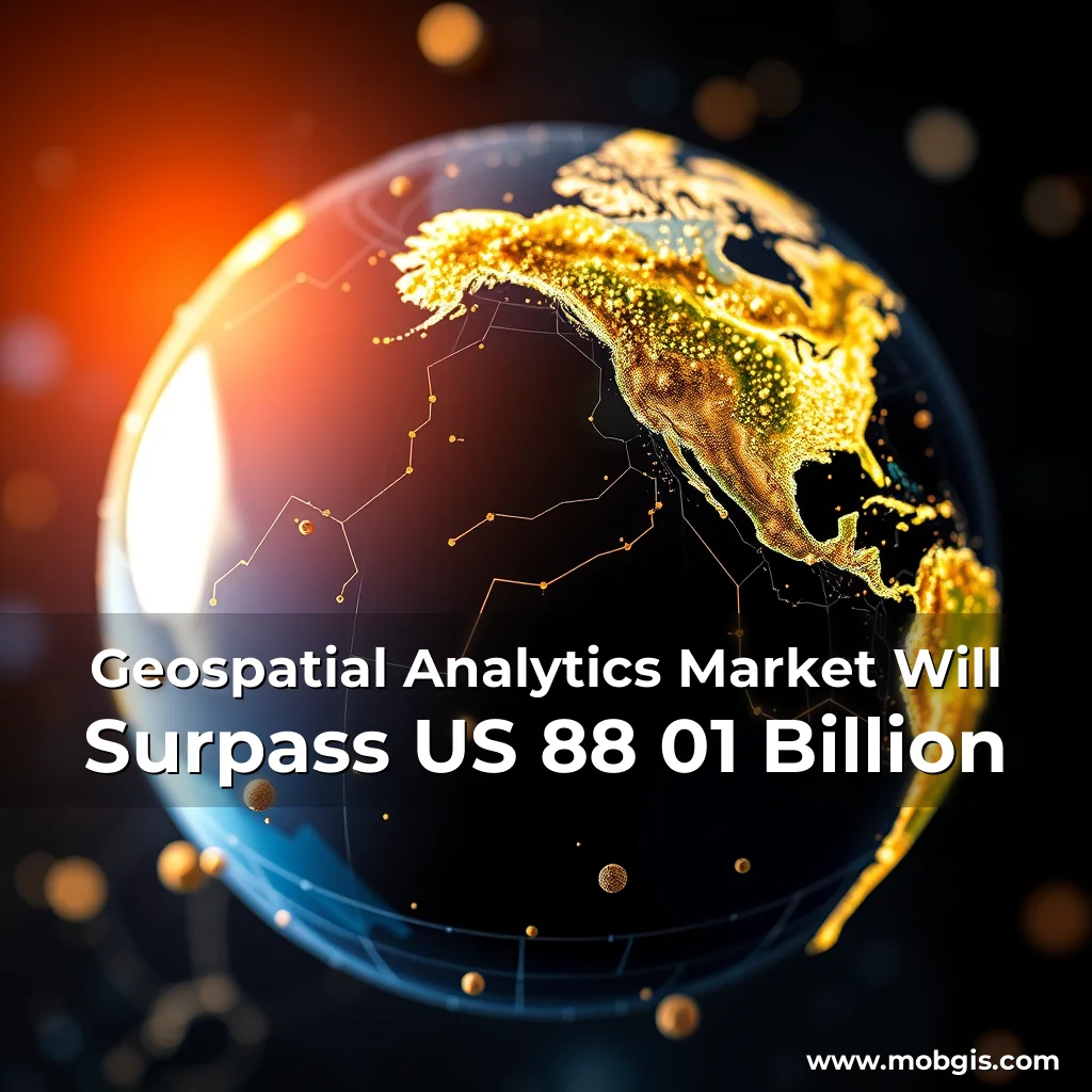 Read more about the article Geospatial Analytics Market Will Surpass US 88  01 Billion