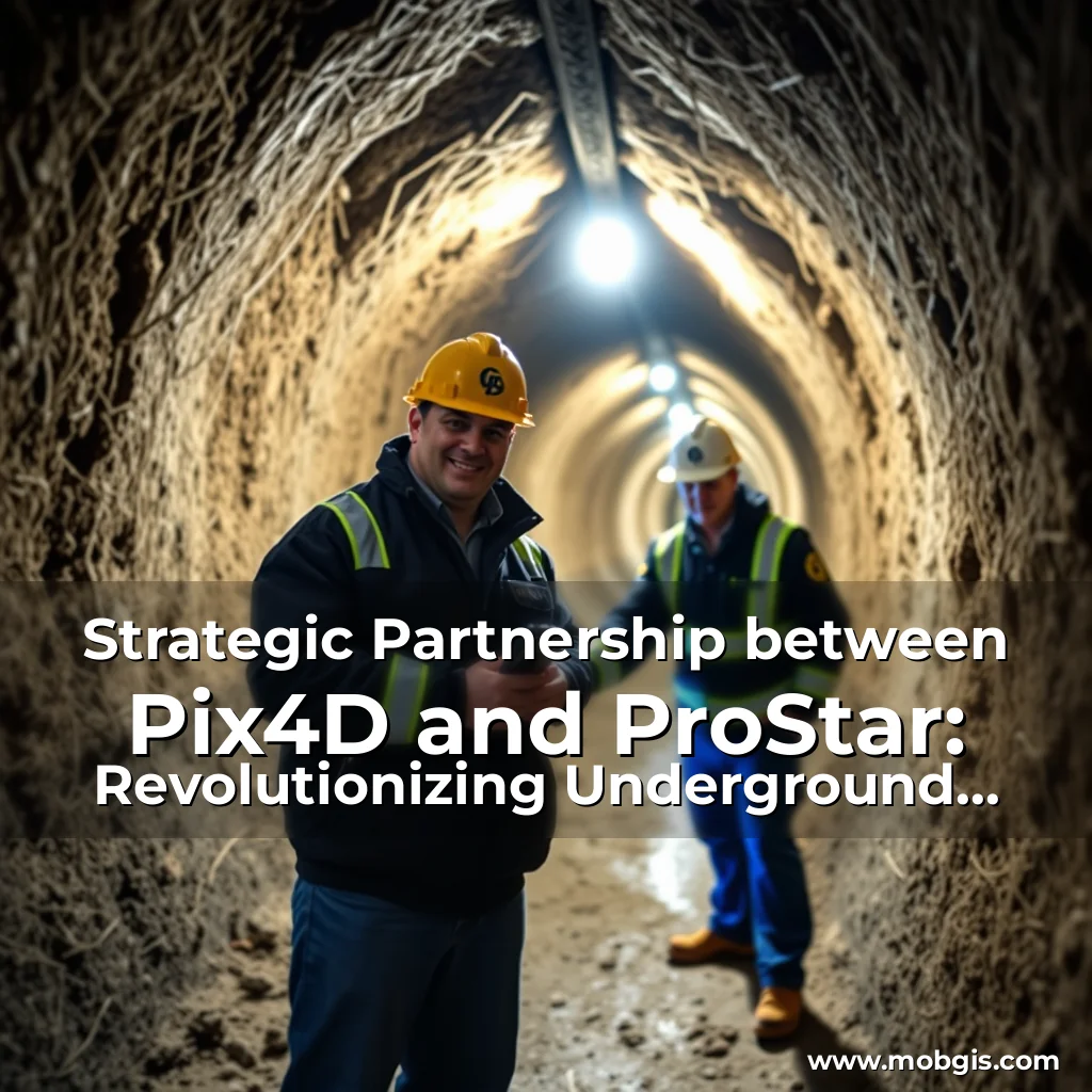 Read more about the article Strategic Partnership between Pix4D and ProStar: Revolutionizing Underground Infrastructure Mapping